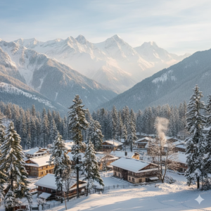 Manali snowfall season