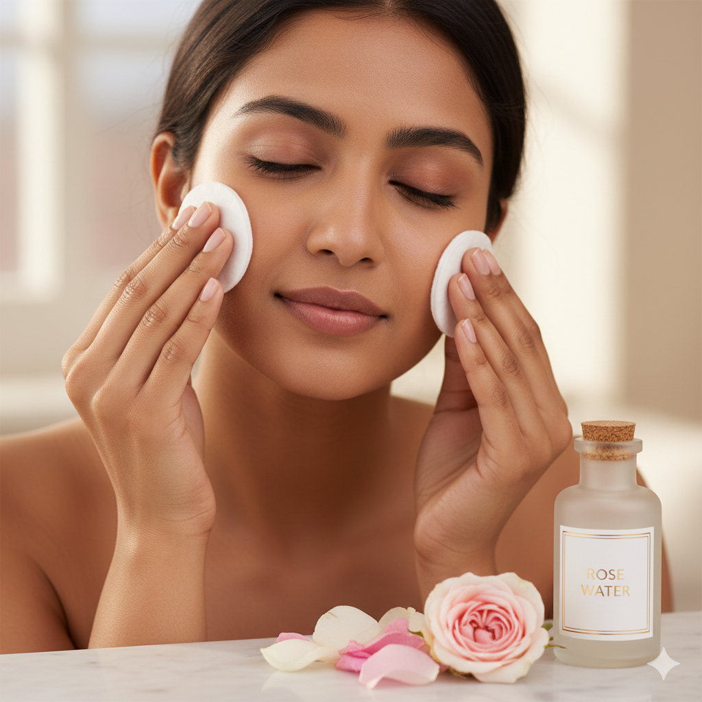 rose water benefits for skin