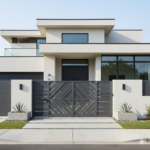 steel main gate design